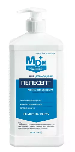 Засіб дезінфекційний Пелесепт з насадкою MDM 1л